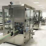 4 ក្បាល Servo Olive Oil Piston Filling ROPP Metal Caps Machine