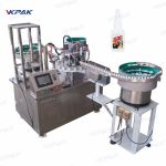 502 Super Glue Filling Machine Fluid Adhesive Rotary Filler Machine