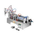 Fully Pneumatic Double Heads 1 Gallon Flammable Liquid Filling Machine