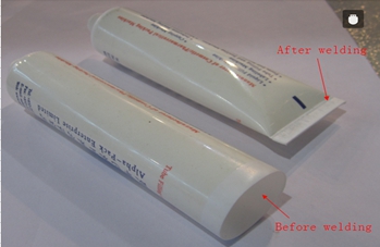 welding samples from ultrasonic tubes sealer ការផ្សារដែកជាមួយ samples.jpg