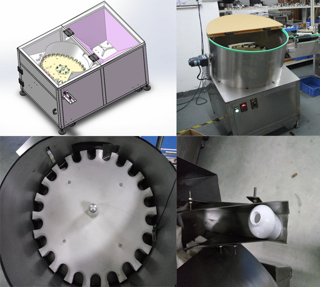 ឧបករណ៍ unscrambler ដបសម្រាប់បំពេញ line.jpg