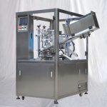 Lotion Cosmetic Cream Dual Chamber Tube Filling Sealing Machine