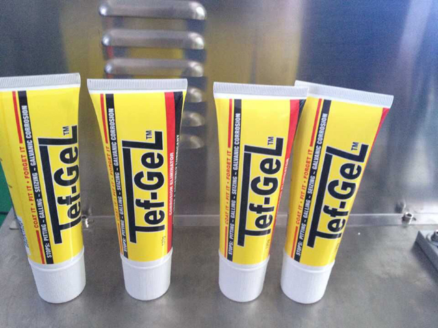 welding samples by ultrasonic tube sealer គំរូនៃការផ្សារដែកដោយ sealer បំពង់ ultrasonic