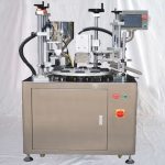 ឧបករណ៍បំពេញបំពង់ Rotary ពាក់កណ្តាលស្វ័យប្រវត្តិជាមួយនឹងការផ្សាភ្ជាប់កន្ទុយ Ultrasonic