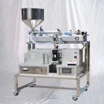 ម៉ាស៊ីនបំពេញបំពង់ពាក់កណ្តាលស្វ័យប្រវត្តិ ជាមួយនឹងឧបករណ៍បិទជិត Ultrasonic